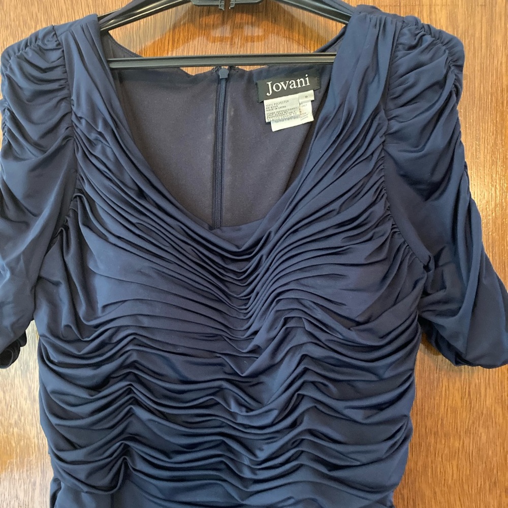 Jovani navy gown